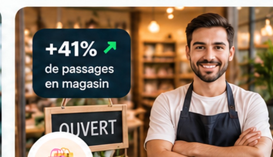Commerce local — exemple de progression